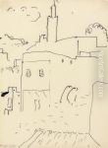 Rue De Tanger, Deux Passants by Henri Matisse