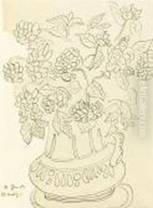 Vase De Fleurs by Henri Matisse
