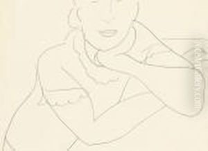 Femme Avec Bras Croises by Henri Matisse