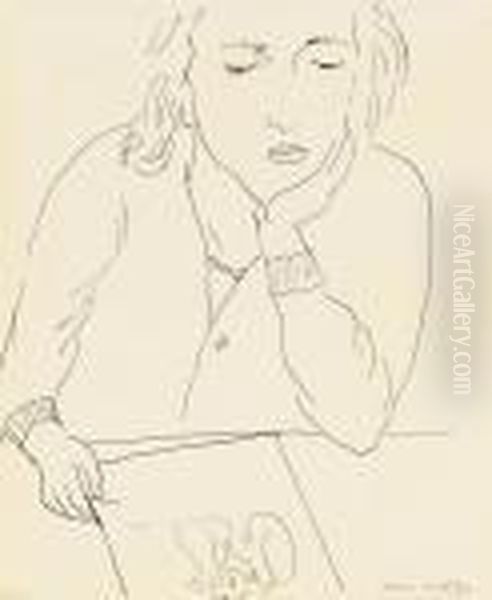 Femme Lisant - view 1