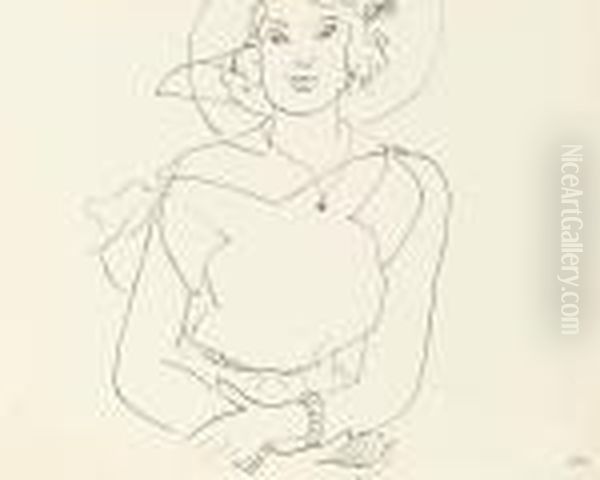 Femme Au Chapeau - view 1