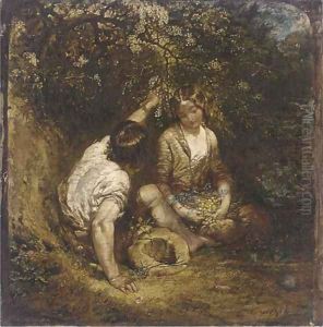 The lover's tryst by Paul Falconer Poole