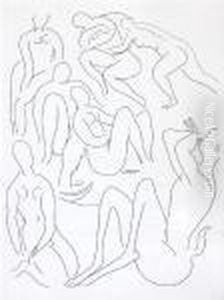 Une Negresse Par Le Demon...; 
Nymphes Etfaunes; Prose Pour Des Esseintes, From Les Poesies 
Stephanemallarme by Henri Matisse