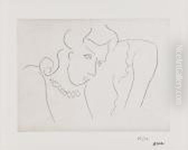 Jeune Femme Au Collier - view 1