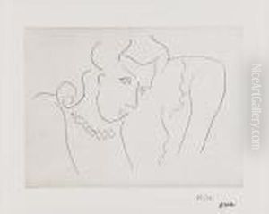 Jeune Femme Au Collier by Henri Matisse
