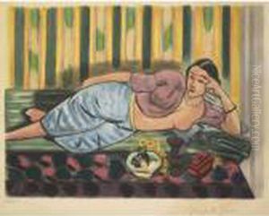 Odalisque Au Coffret Rouge (d. Iii)