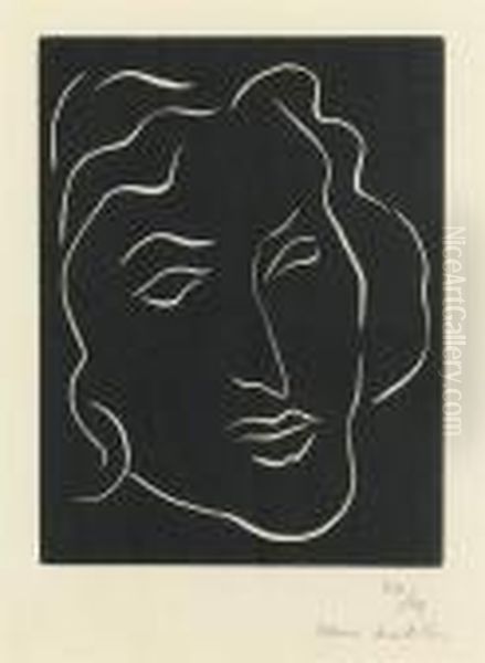 Tete De Femme, Vue De Face (d. 602) - view 1