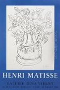 Galerie Dina Vierny Exhibition Poster by Henri Matisse