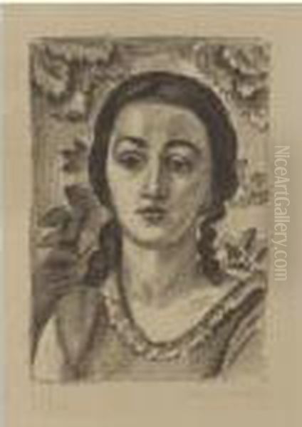 Jeune Fille Aux Boucles Brunes (duthuit 448) - view 1