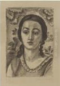Jeune Fille Aux Boucles Brunes (duthuit 448) by Henri Matisse