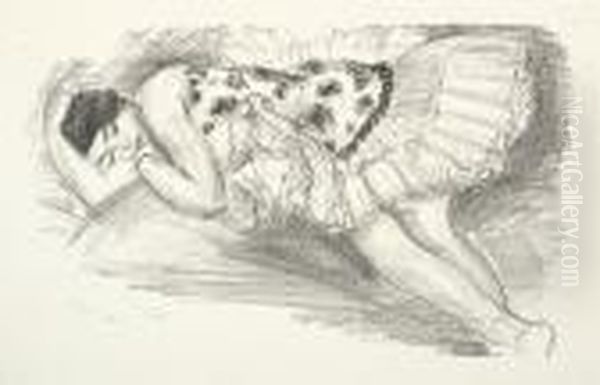 Danseuses Endormie Au Divan (d.-m. 485) - view 1