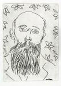 Portrait De Bourgeat Ressemblant A Vassaux by Henri Matisse