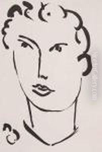 Garcon Aux Cheveux Boucles by Henri Matisse