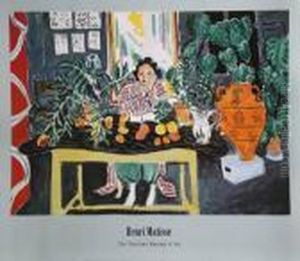 Interieur Au Vase Etrusque (interior With An Etruscanvase) by Henri Matisse