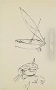 Bateaux Et Poulets, Collioure by Henri Matisse