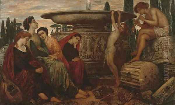 The Grecian fountain - view 1