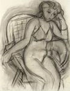 Jeune Femme Assise by Henri Matisse