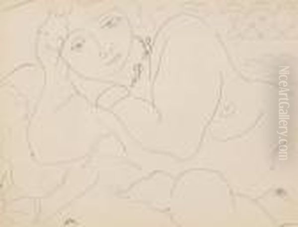 Femme Allongee - view 1