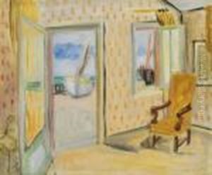 Interieur - Porte Ouverte by Henri Matisse