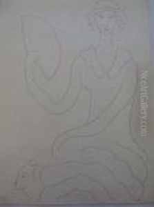 Femme Aux Eventail by Henri Matisse