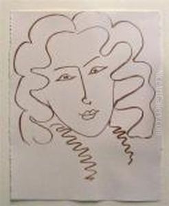 Three Lithographs From 'florilege Des Amours Deronsard' by Henri Matisse
