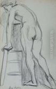 Study Of A Nude From Behind. by Henri Matisse