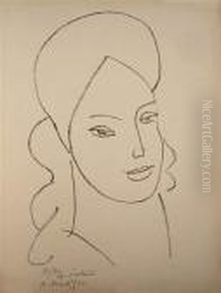 Portrait De Femme.. - view 1