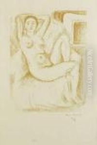 Nu Au Fauteuil. 1925 by Henri Matisse