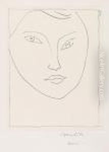 Portrait De Claude D by Henri Matisse