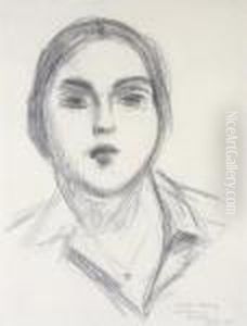 Portrait De Doussia Retinsky by Henri Matisse