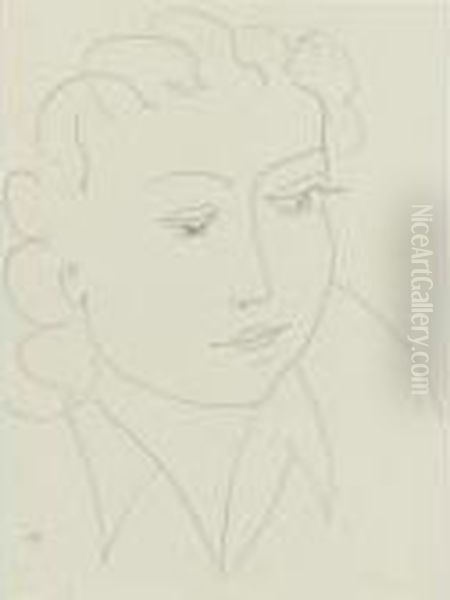 Visage, Yeux Baisses - view 1