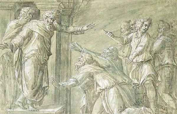 Saint Paul preaching to the Athenians - view 1