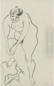 Nu Au Bain by Henri Matisse