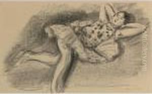 Danseuse Entendue Au Divan (d. 484) by Henri Matisse