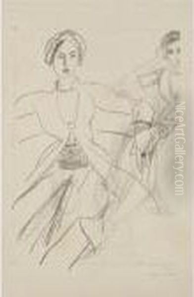 Personnage De Gauche (d. 522) - view 1