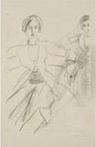 Personnage De Gauche (d. 522) by Henri Matisse