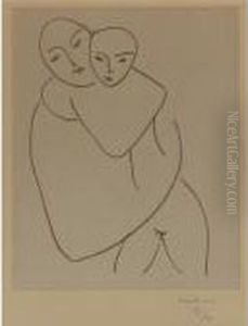 Vierge Et Enfant (d. 649) by Henri Matisse