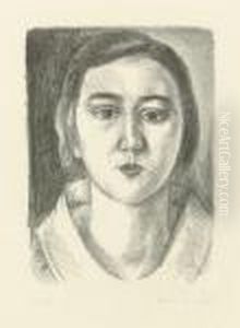 Jeune Fille Au Col D'organdi (d. 428) by Henri Matisse