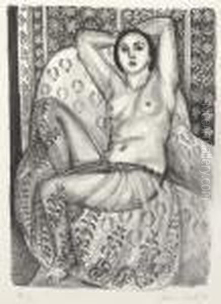Odalisque Assise A La Jupe De Tulle (d. 443) - view 1