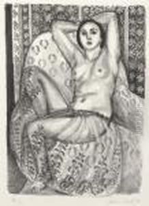 Odalisque Assise A La Jupe De Tulle (d. 443) by Henri Matisse