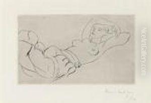 Odalisque Couchee (d. 109) by Henri Matisse