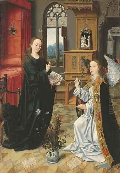 The Annunciation by Jan Provoost