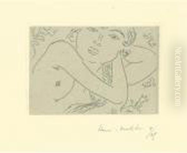 Torse De Femme Aux Cheveux Longs (d. 85) - view 1