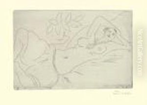 Odalisque Couchee (d. 86) by Henri Matisse