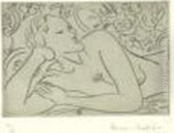 Torse, Fond Fleuri (d. 100) - view 1