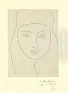 Une Religieuse A L'expression Candide (d. 277) by Henri Matisse