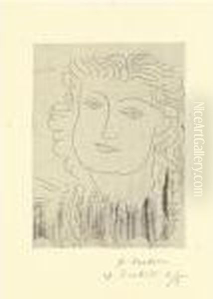 Visage Au Regard Lointain (d. 294) - view 1
