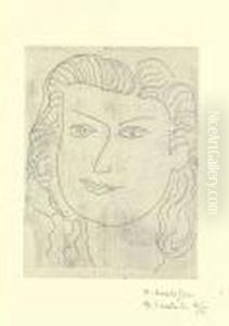 Visage Sculptural (d. 295) by Henri Matisse