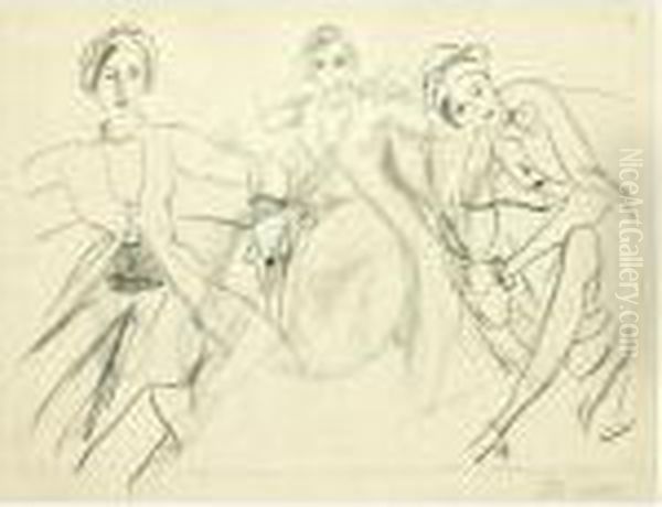 Trois Figures (d. 524) - view 1
