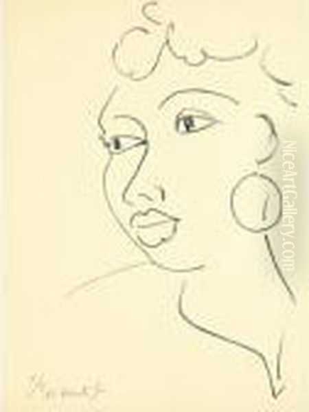 Haitienne A La Boucle D'oreille (d. 568) - view 1